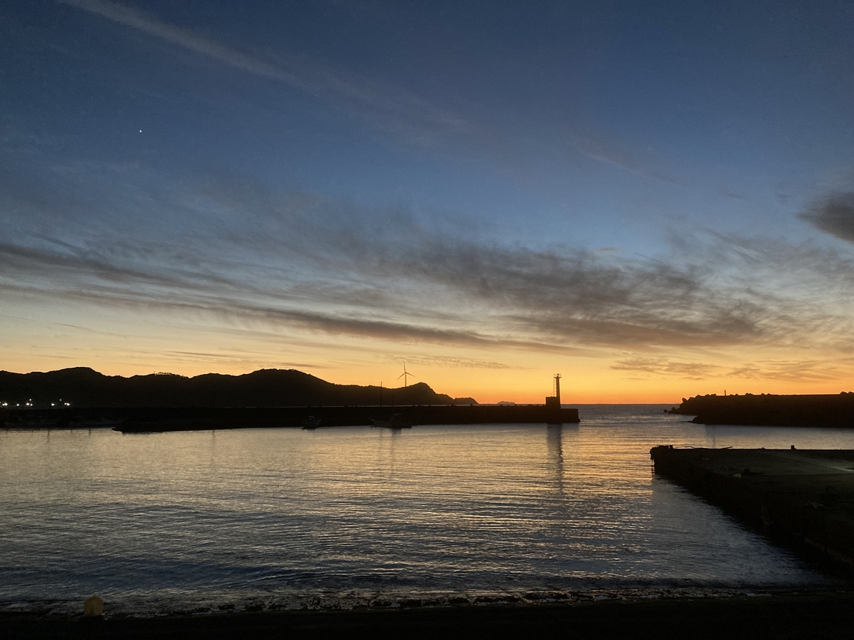 セミリタイヤ後の生活　ニスモマーチ　慣らし運転　夕日
