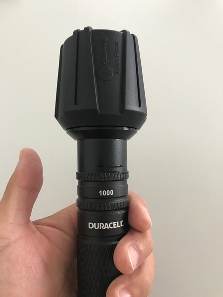 Duracellのハンディライトは明るいが故に電池消費が気になる 水急不流月 Duracellのハンディライトは明るいが故に電池消費が気になる 水急不流月