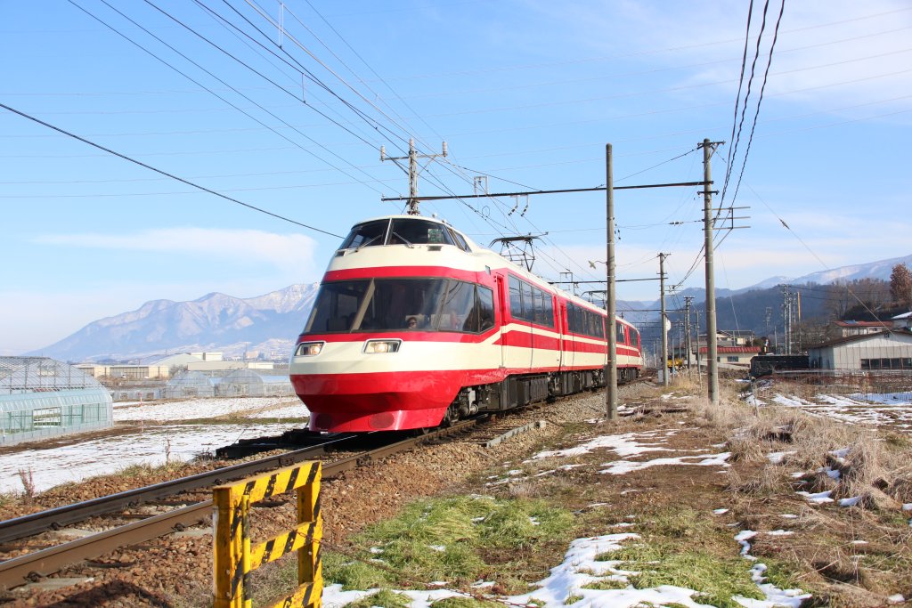 長野電鉄 桜沢駅にて - ローカル線放浪記&模型