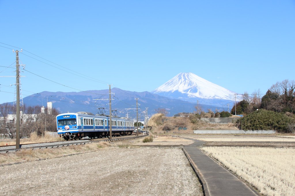 伊豆箱根鉄道と富士山 - ローカル線放浪記&模型