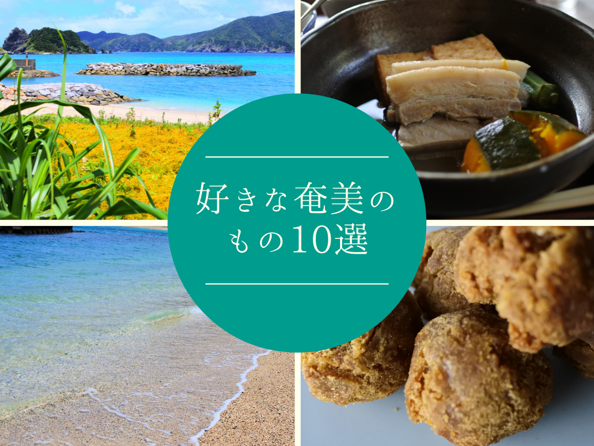 好きな奄美大島のもの10選