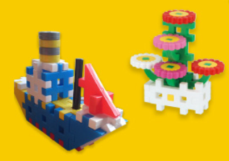 学研　ニューブロックの作品