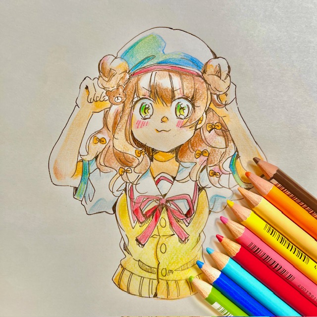 12色色鉛筆だけで 魅力的に塗る方法 - マンガ・イラスト教室 アトリエ
