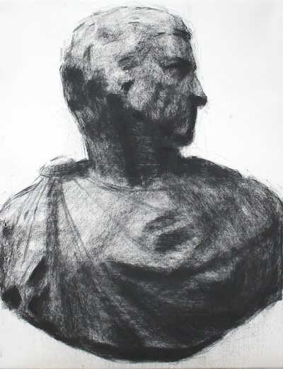 昔の記憶から 振り返り⑨1浪 終盤デッサン 美大受験予備校 - 小川原