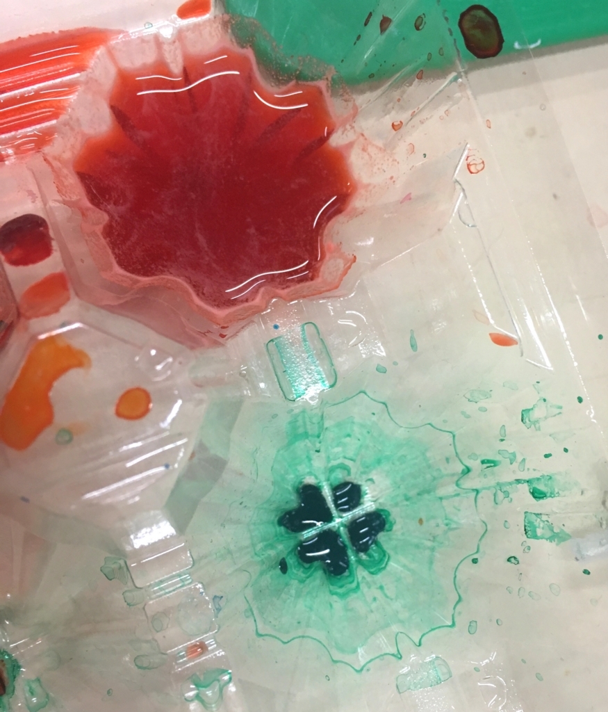 9月のアトリエレポートpart2 絵の具の動き それから こども図工室ｆｕｎｆｕｎ