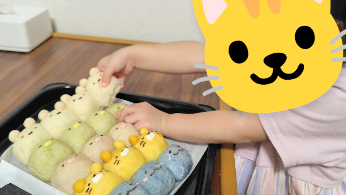 すみっコぐらしちぎりパン