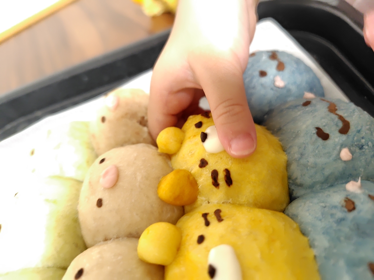 すみっコぐらしちぎりパン