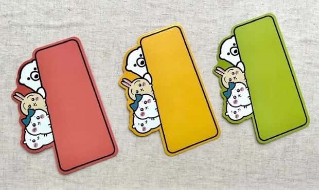 ちいかわ×よむーくコラボフェア特製しおり