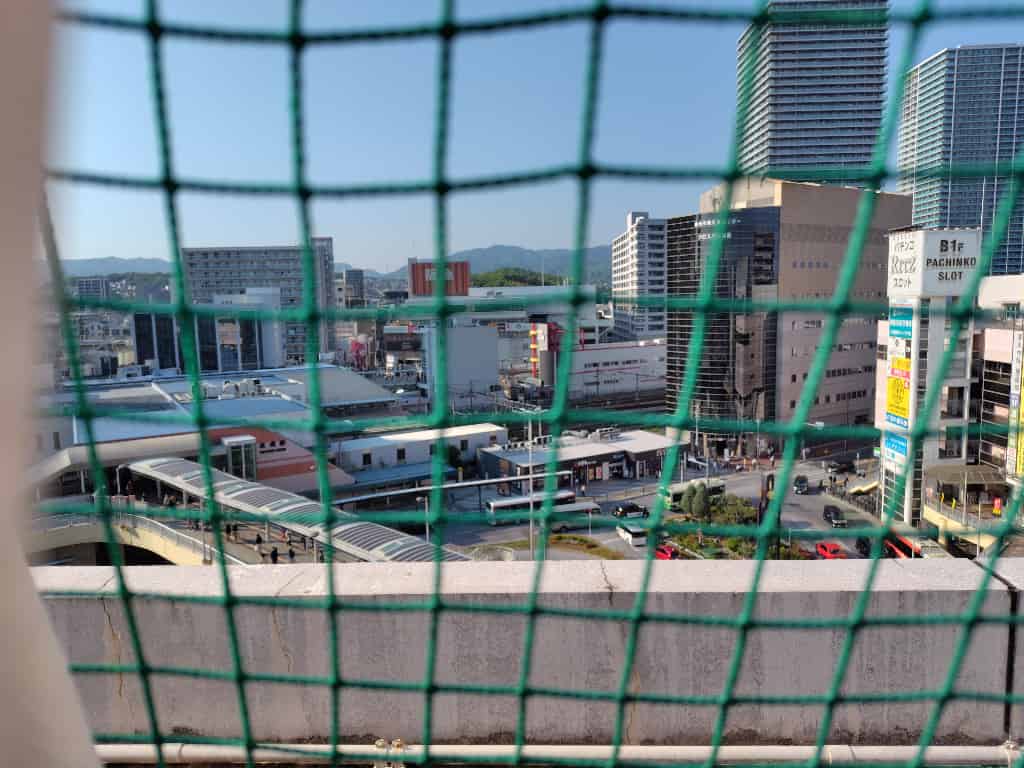 高槻屋上遊園地からの景色