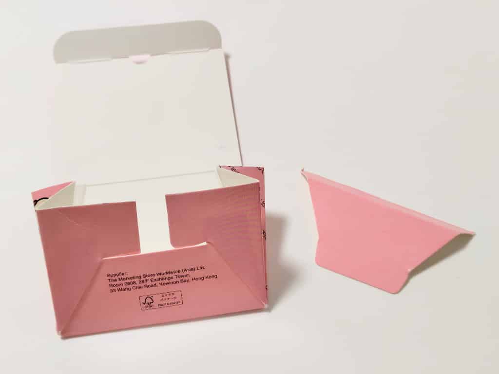 ちいかわの箱の組み立て方