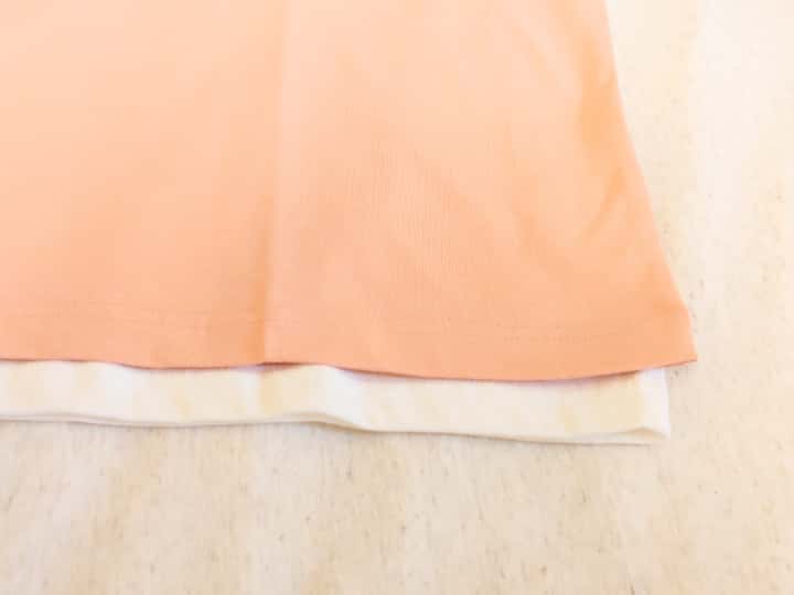 ハニーズTシャツとジーユーのちいかわTシャツ比較