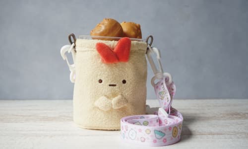 すみっコぐらし堂ぬいぐるみカップホルダーえびふらいのしっぽ