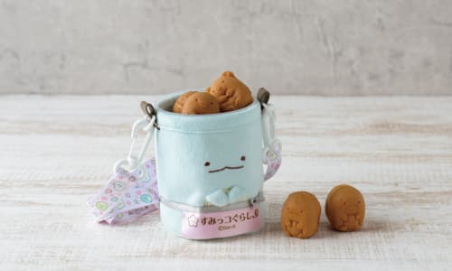 すみっコぐらし堂ぬいぐるみカップホルダーとかげのお手伝いスタイル