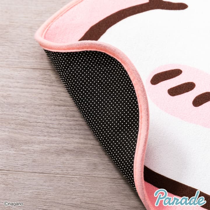 ちいかわプライズ　ラグマット　ねそべり　裏側
