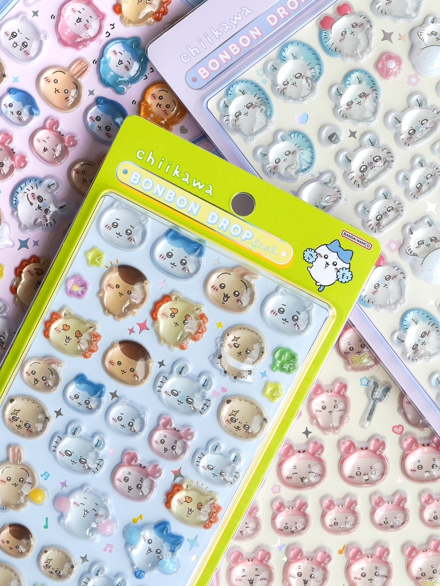 ちいかわボンボンドロップシール第2弾　ネットで予約・購入できる場所まとめ