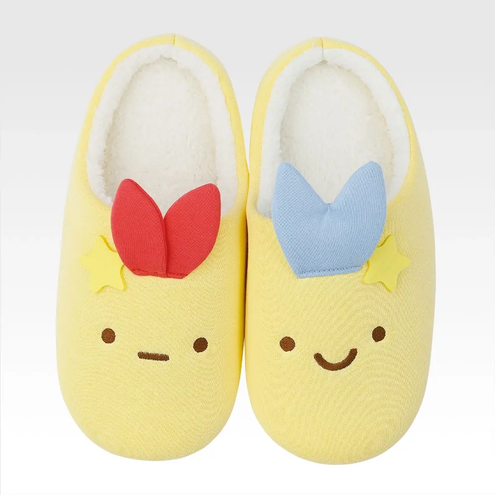 えびふらいのしっぽとあじふらいのしっぽのスリッパ