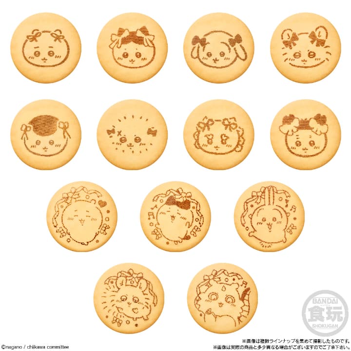 ちいかわ刺繍缶バッジビスケット2 2026年5月発売 食玩 中身のビスケット