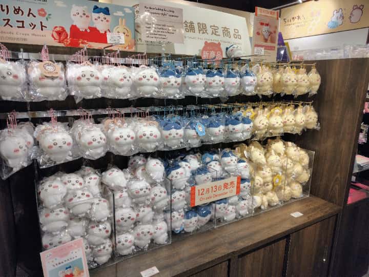 ちいかわもぐもぐ本舗　京都伏見店　店内