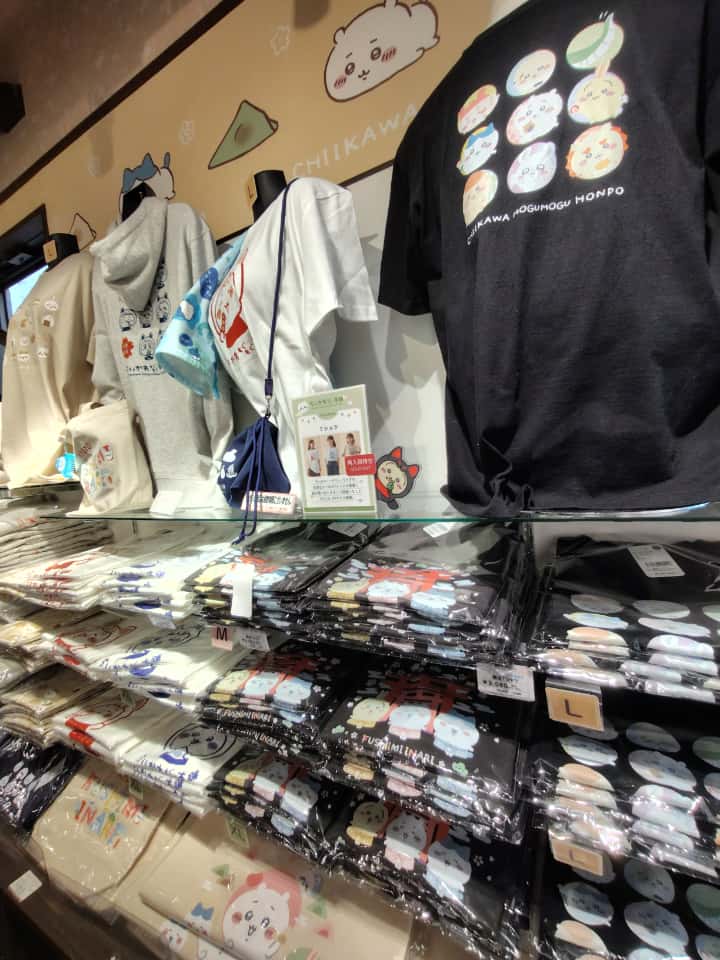 ちいかわもぐもぐ本舗　京都伏見店　店内
