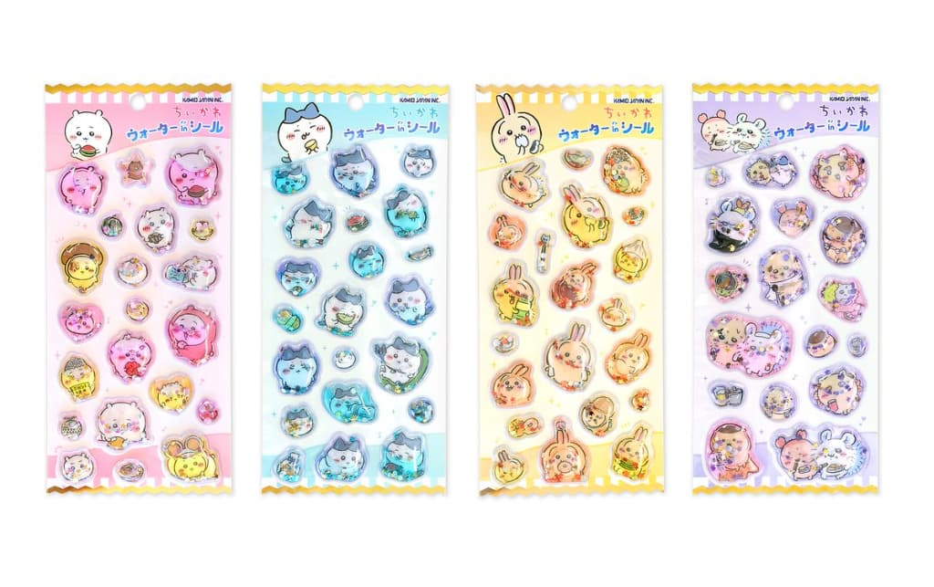 2月13日発売】ちいかわ ウォーターインシールはどこで売ってる？値段