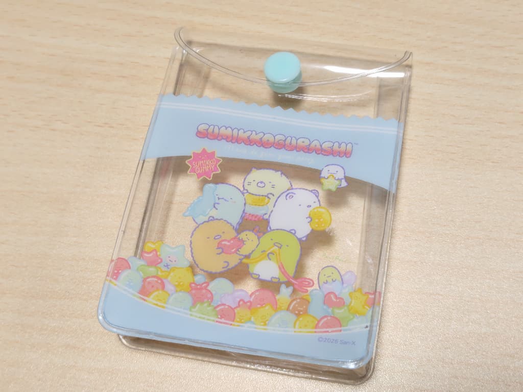 キラピチ　すみっコぐらしカラフルデコセット　クリアケース