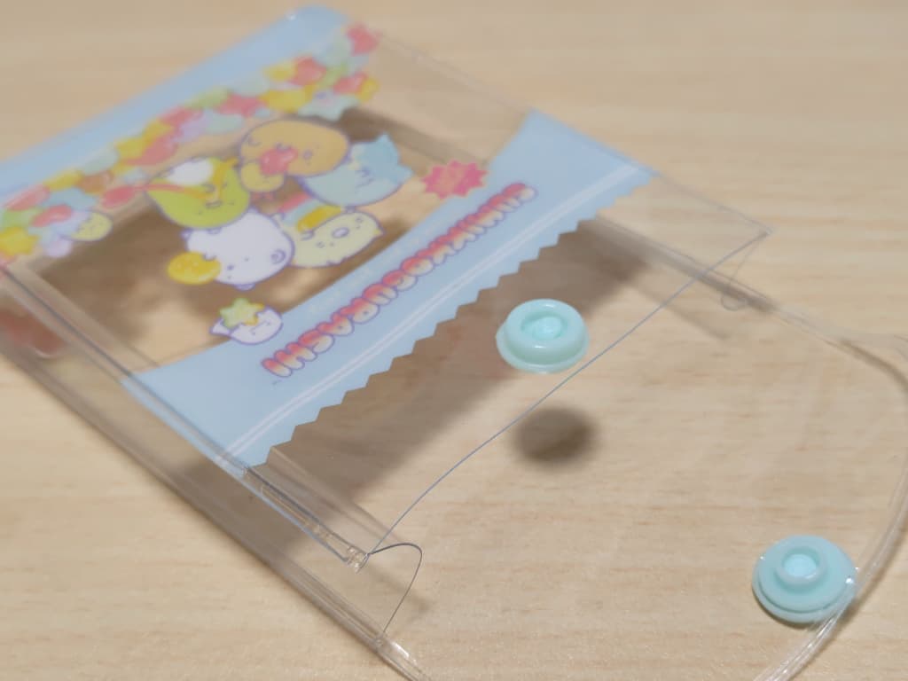 キラピチ　すみっコぐらしカラフルデコセット　クリアケース