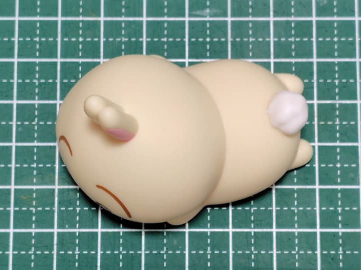 もっちりころりんちいかわの上から見たサイズ