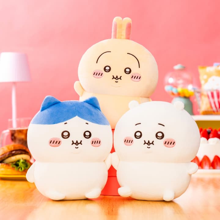 ちいかわぼっちゃり手のりぬいぐるみ全ラインナップ画像