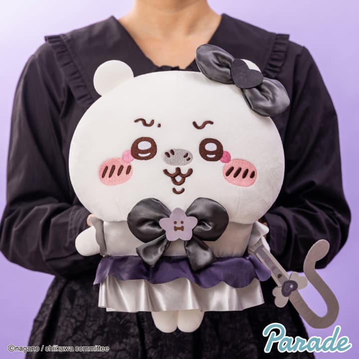 まじかるちいかわ モモンガBIGぬいぐるみ　② 速報】2月27日登場！まじかるちいかわ モモンガBIGぬいぐるみ｜サイズ