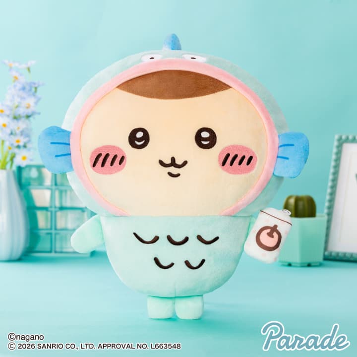 ちいかわ×サンリオキャラクターズ BIGぬいぐるみ①が2月プライズで登場