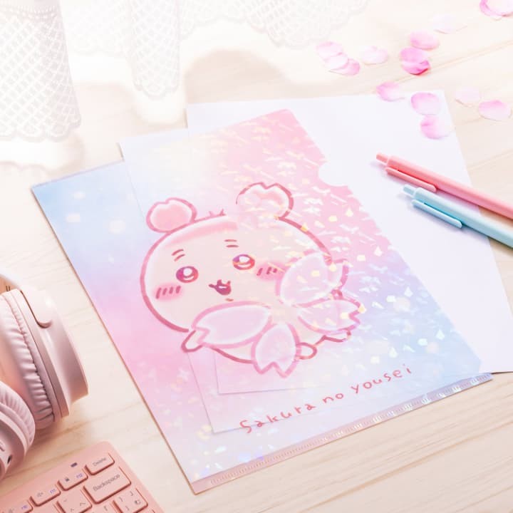 ちいかわ　さくらのようせい　マスコット　ファイル　トートバッグ　ノベルティセット さくらのようせい」な古本屋＆「ちいかわラーメン豚」「まじかるちい