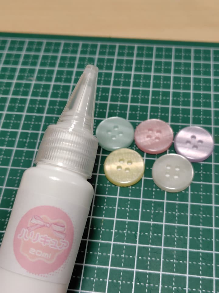 ハリキュア・ダイソーのボタン・ごほうびシールを使ってシールを手作り!