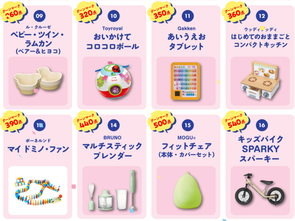 グーンマーク終了！ポイントが無効になる前に交換か応募か換金を