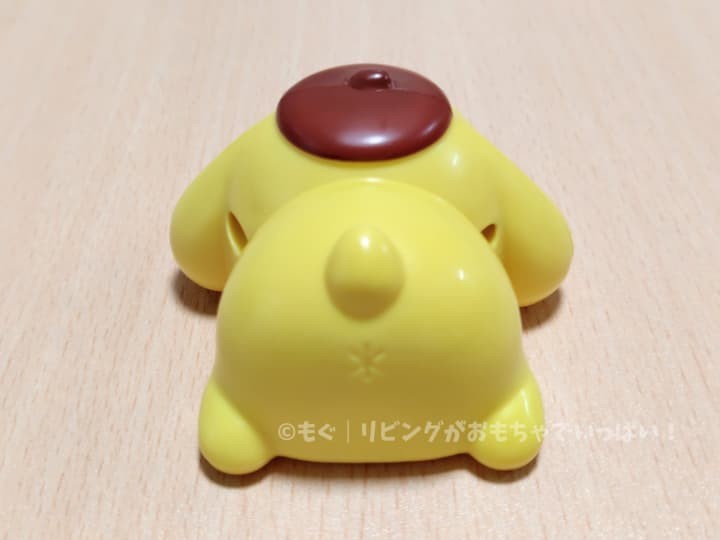 ハッピーセットポムポムプリンの後ろ姿