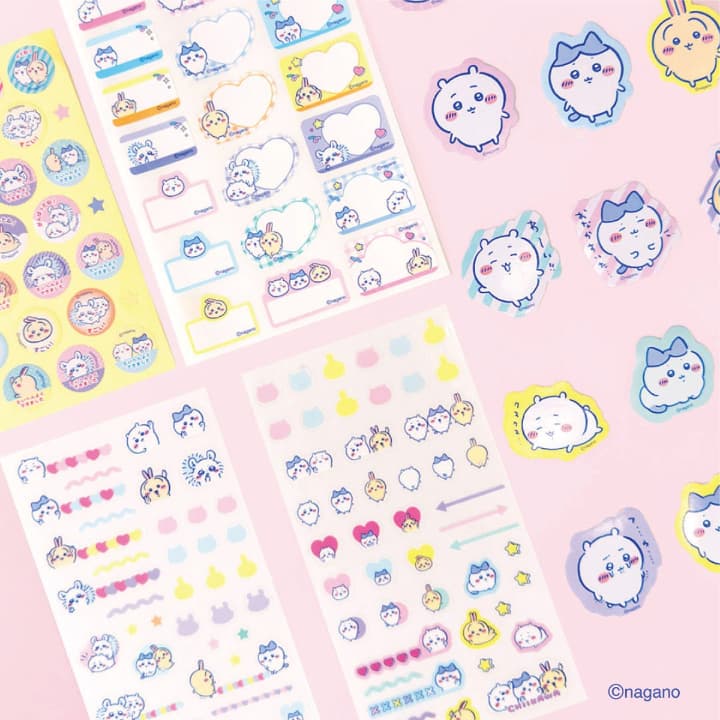 ちいかわ　ダイソー　コラボ2026　シール各110円