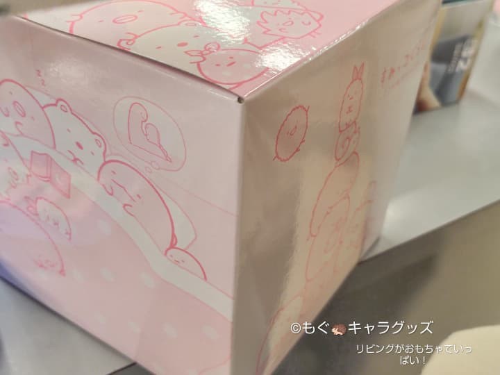 すみっコぐらしネオくじはくじを入れている箱も可愛いすみっコデザインになっています。