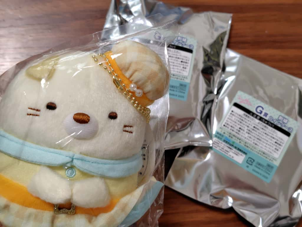 すみっコぐらしネオくじpart7　夢見るしっぽずの当たったもの