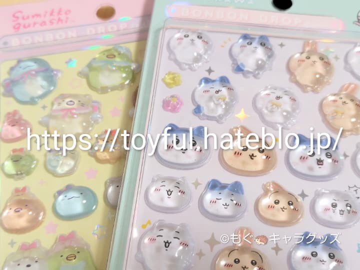 ちいかわボンボンドロップシールの画像