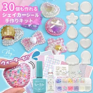 シェイカ　手作りシールキット　レシピ・しーるんセット