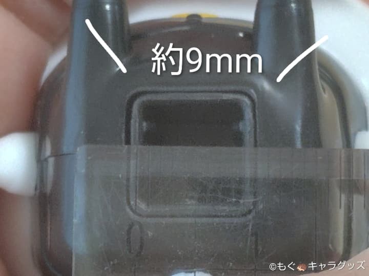 ちいかわハッピーセット2026のおもちゃ、鉛筆穴の対応サイズは約9mm