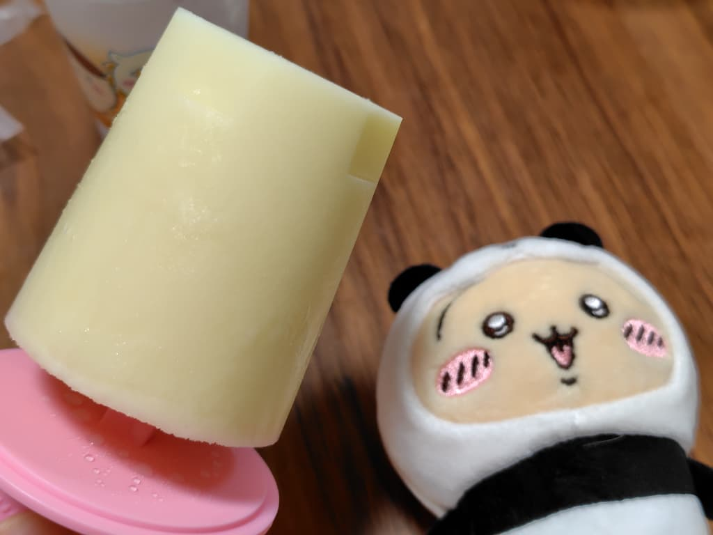 夏休みのおやつにもぴったりのひやキャラアイス　完成品