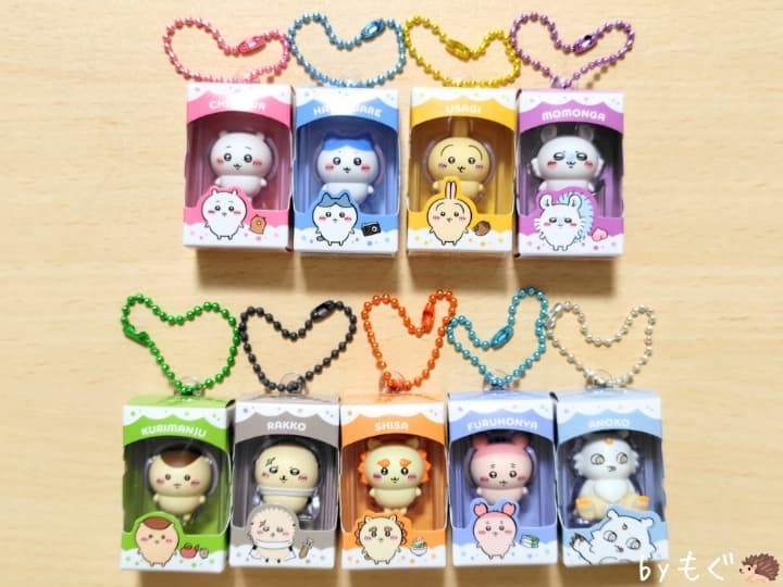 全9種レビュー】ちいかわチョコボックスを全部開封！サイズ・中身・箱