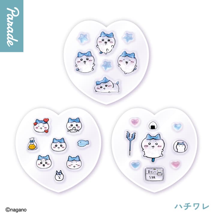 ちいかわ PUKU CHURU seal①が10月発売！全5種・ぷっくりちゅるちゅる
