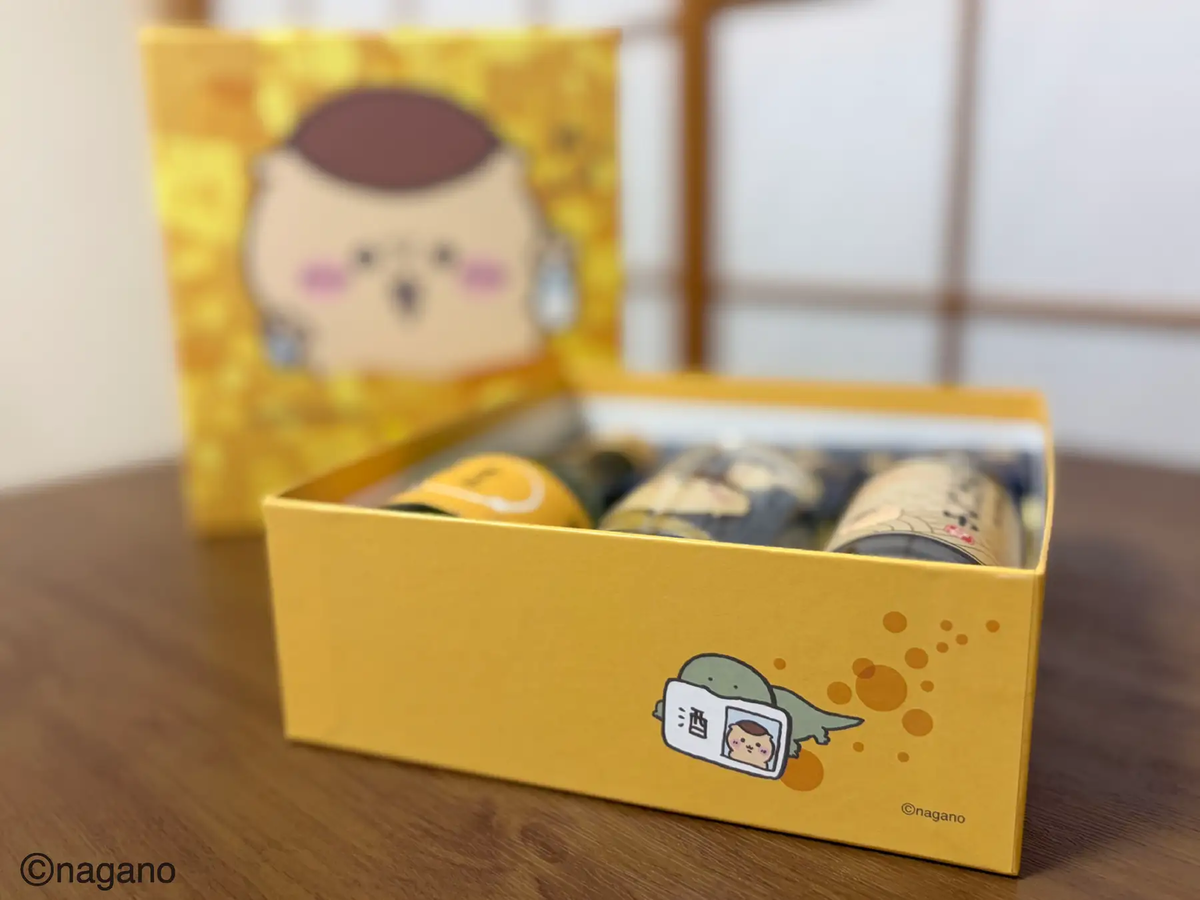 【お値下げ】ちいかわ　くりまんじゅう　おまとめセット ちいかわ】くりまんじゅうのだし割りセットが登場！日本酒や専用カップ