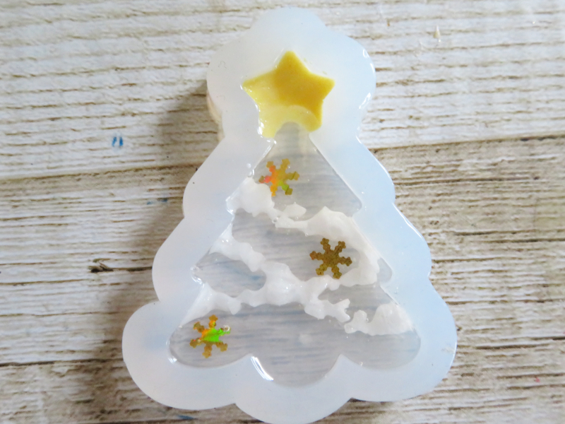 ☆クリスマス ツリーオーナメント☆レジンアート 海Xmasツリー2