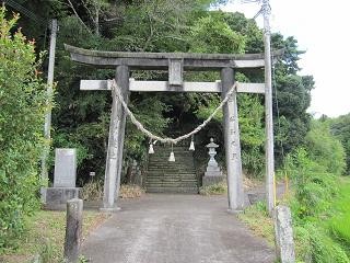 明神社の鳥居