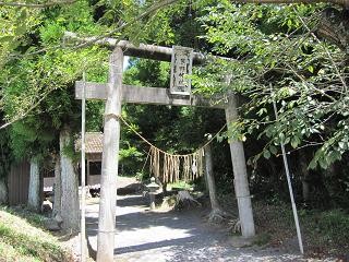 熊野神社の鳥居