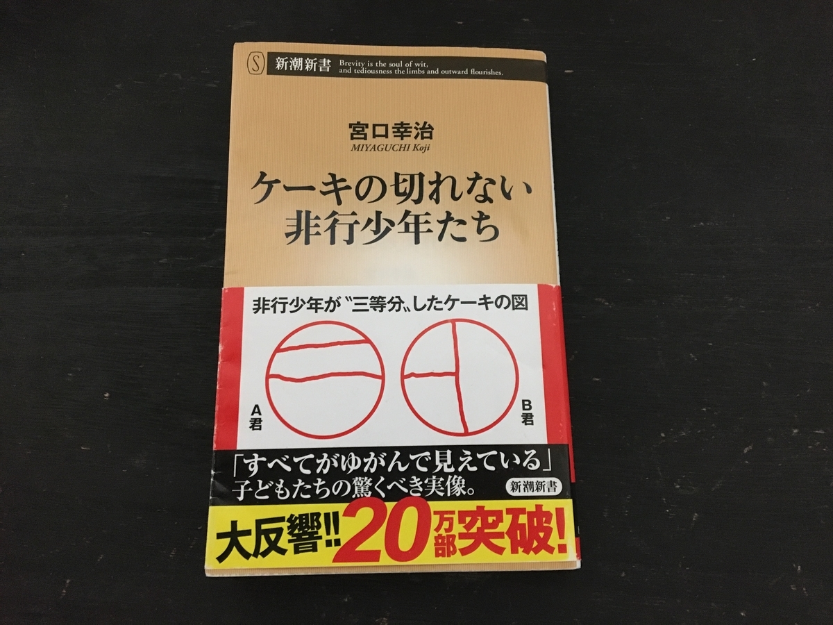 ケーキの切れない非行少年たちを読んで思ったこと Atoiuma S Blog