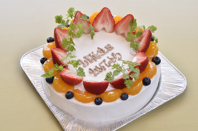 クリスマス生クリームデコレーションケーキ