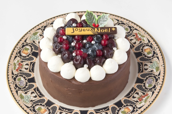 クリスマス限定】ダークチェリーのガナッシュケーキ